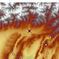 Nearby Forecast Locations - Duxambé - Mapa