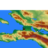 Nearby Forecast Locations - Porto Príncipe - Mapa