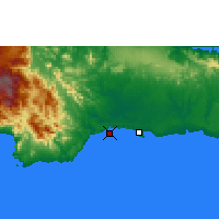 Nearby Forecast Locations - São Domingos - Mapa