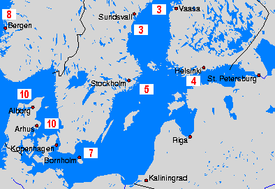 Baltic Sea: Seg, 20-05