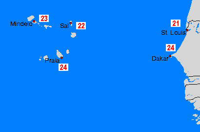Cap Verde: Seg, 03-06